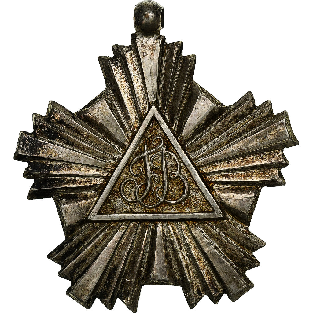 France, Medal, Fraternité Bugeysienne, 1880, Silver, AU(55-58)