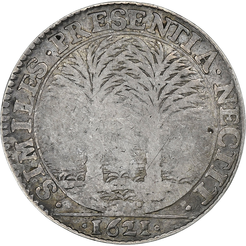 France, Token, Régence de Marie de Médicis, 1621, Silver, VF(20-25)