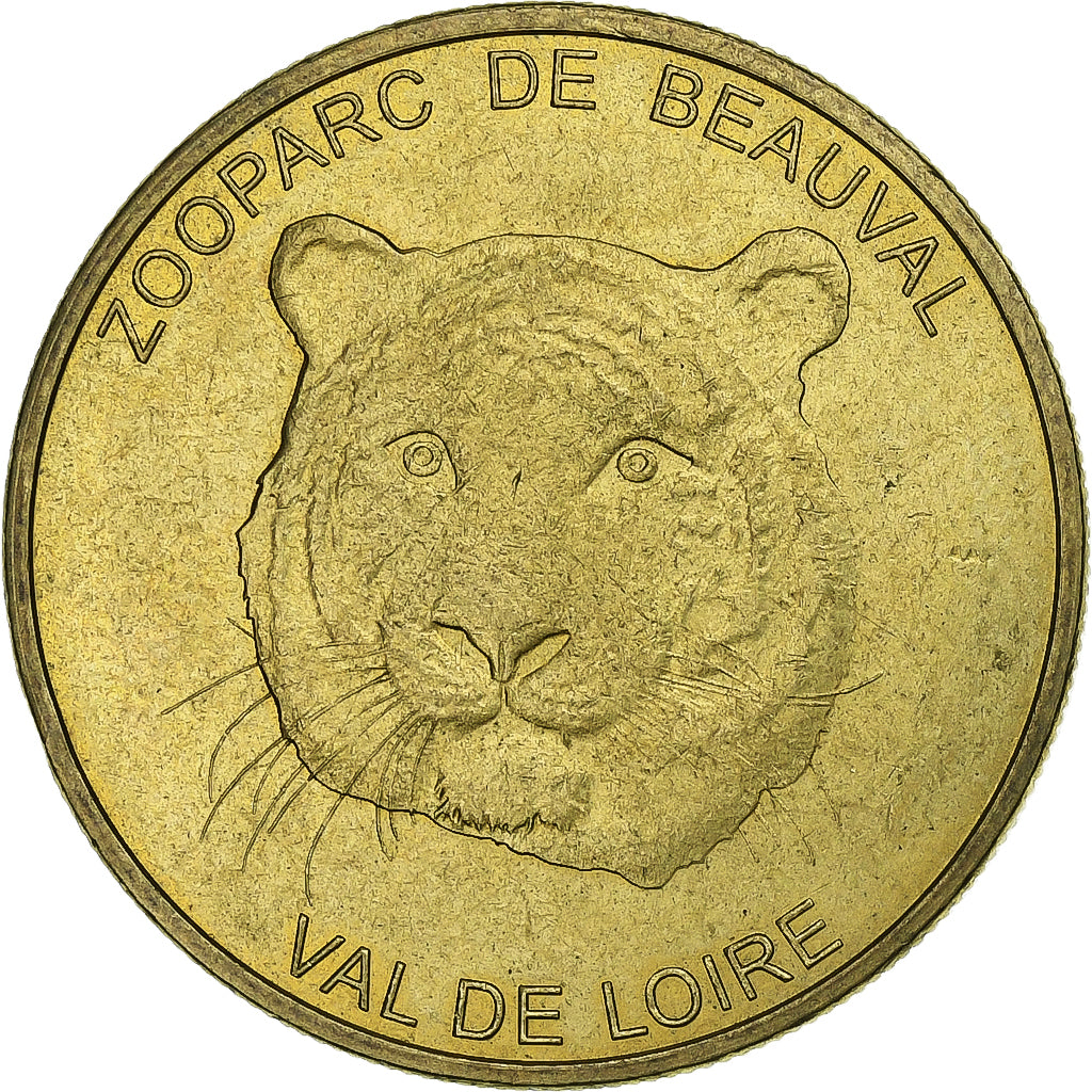France, Tourist token, Beauval - Zoo -Tigre, 2011, Brass, AU(55-58)