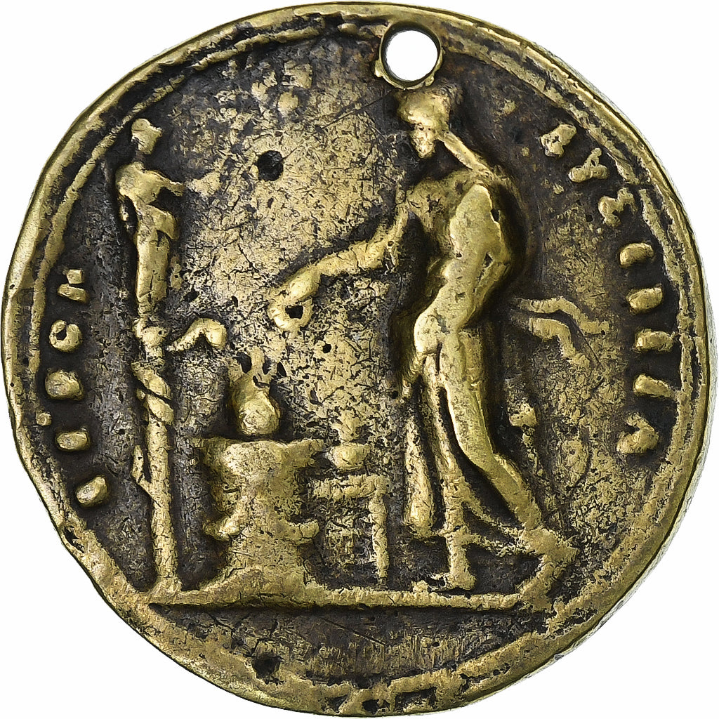 Italy, Medal, Athenian General Timotheus, 16th Century or Later, Cast Bronze