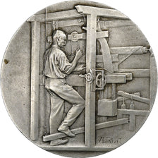 France, Médaille, Union syndicale des Tissus, matières textiles et