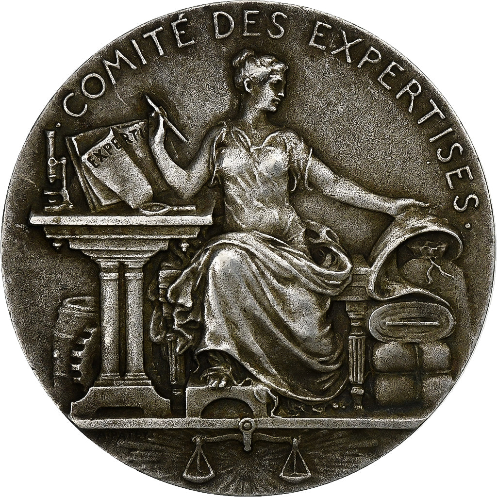 France, Medal, Commerce et Industrie, Comité des Expertises, 1822, Silver