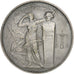 France, Medal, Union des Industries Chimiques, 1947, Silvered bronze, AU(55-58)