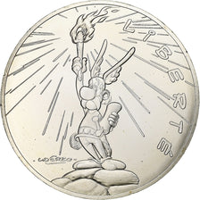 France, 10 Euro, Asterix Liberté (La grande traversée), 2015, MDP, Silver