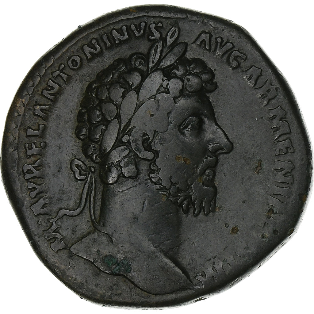 Antoninus Pius, Sestertius, 163-164, Rome, Bronze, EF(40-45), RIC:861