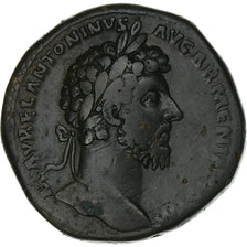 Antoninus Pius, Sestertius, 163-164, Rome, Bronze, EF(40-45), RIC:861