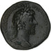 Antoninus Pius, Sestertius, 163-164, Rome, Bronze, EF(40-45), RIC:861
