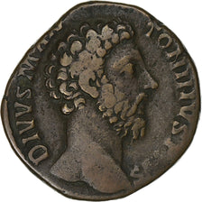 Divus Antoninus Pius, Sestertius, 180, Rome, Bronze, EF(40-45), RIC:662