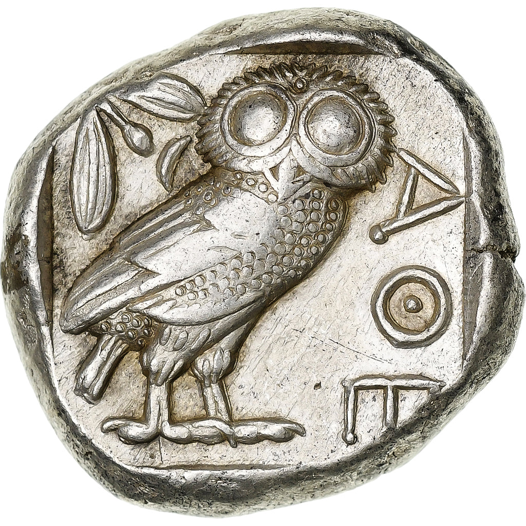 Attique, Tétradrachme, ca. 454-404 BC, Athènes, Argent, TTB+, SNG-Cop:31