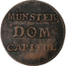 Cathedral chapter of Münster, 2 Pfennig, 1790, Munster, Copper, VF(30-35)