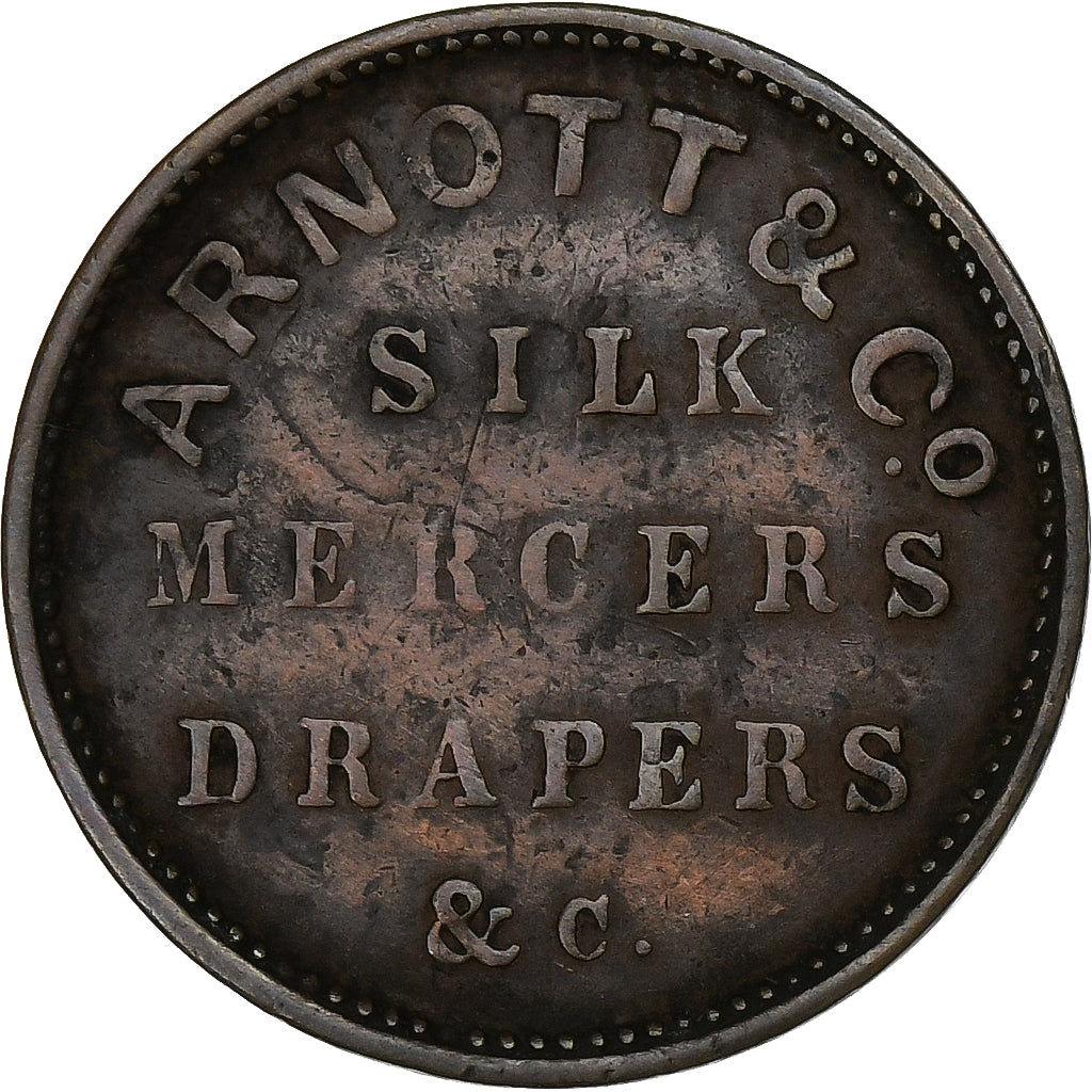Zjednoczone Królestwo Wielkiej Brytanii, Advertising Token, Arnott & Co., Silk