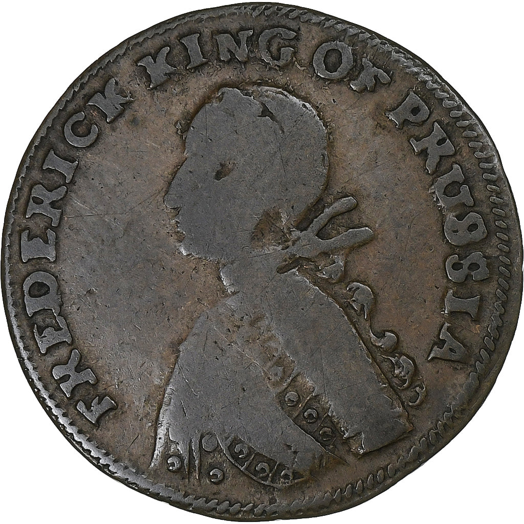 Kingdom of Prussia, Token, Frederick  & Ferdinandus, n.d., Copper, VF(20-25)