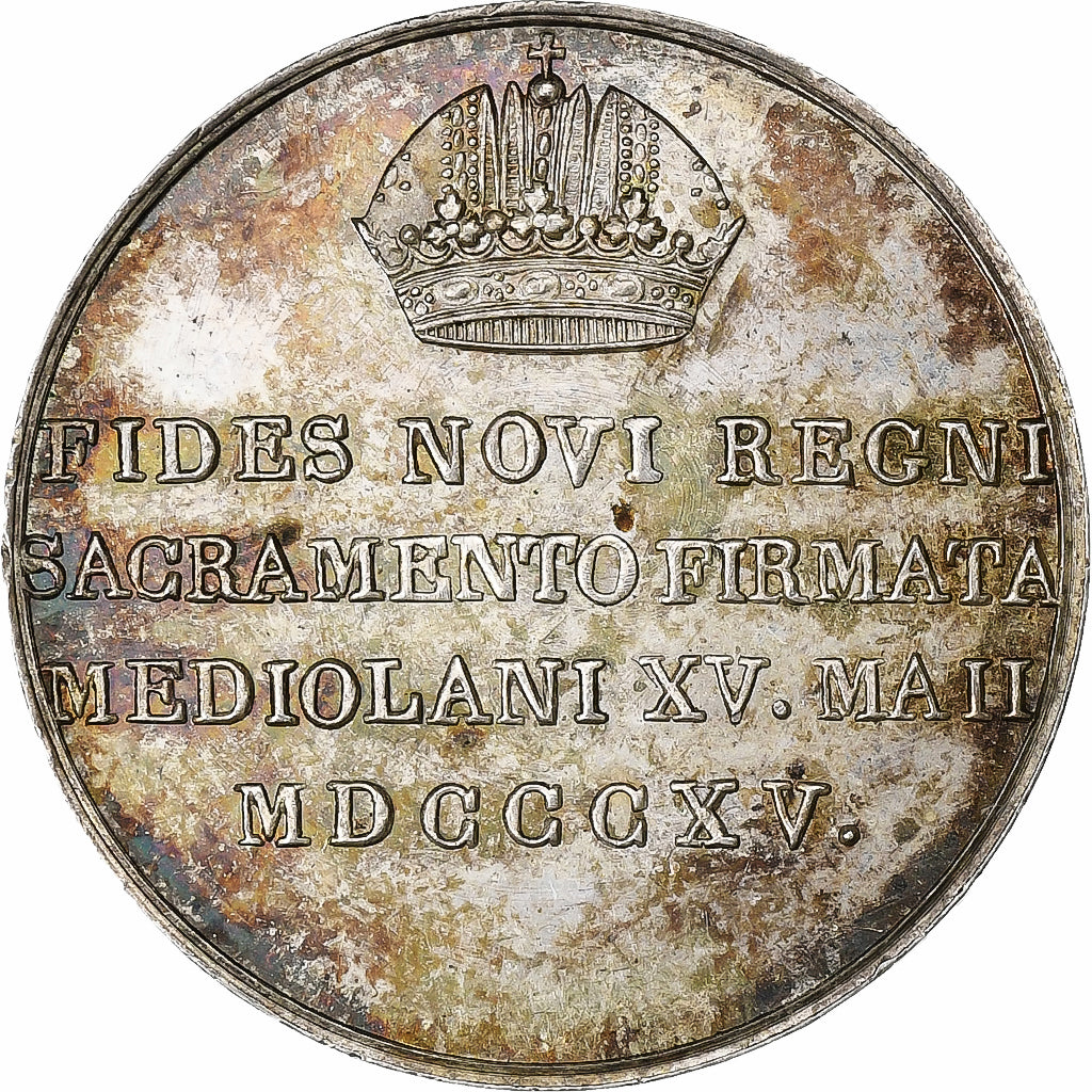 Austria, Medal, Retour de François I d'Autriche à Venise, 1815, Silver