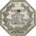 Frankrijk, Token, Avoués près le tribunal civil d'Amiens, n.d., Zilver, PR