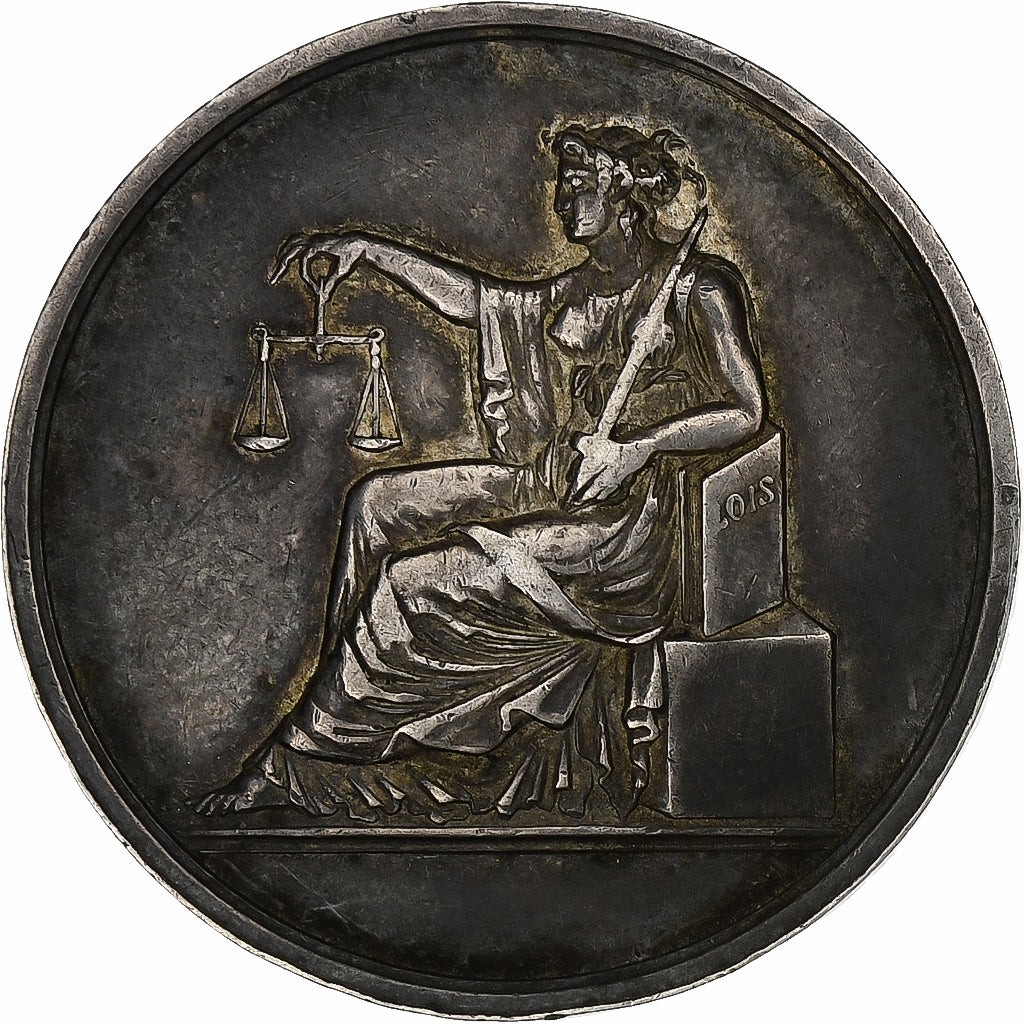 Francia, ficha, Avoués de l'arrondissement de Rouen, 1829, Argento, BB+