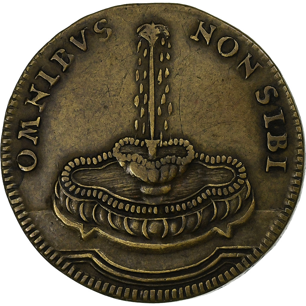 France, Token, Louis XVI, n.d., Brass, EF(40-45), Feuardent:13419