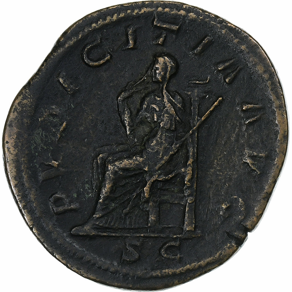 Otacilia Severa, Sestertius, 244-249, Rome, Bronze, AU(50-53), RIC:209a