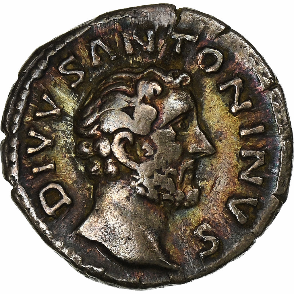 Divus Antoninus Pius, Denarius, 161, Rome, Silver, AU(50-53), RIC:436