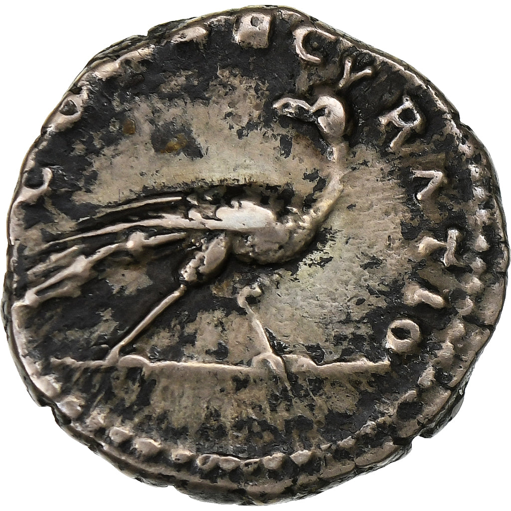 Diva Faustina I, Denarius, 141, Rome, Silver, AU(50-53), RIC:384a