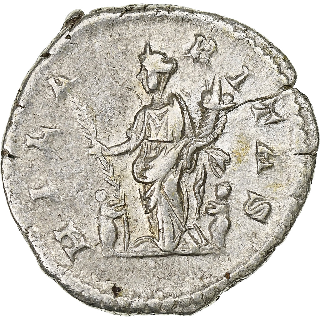 Julia Domna, Denarius, 196-211, Rome, Plata, MBC+, RIC:557