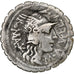 Aurelia, Domitia, Licinia, Denarius Serratus, 118 BC, Narbo, Silver, VF(30-35)