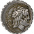 Antonia, Denarius Serratus, 83-82 BC, Rome, Plata, MBC+, Crawford:364/1d