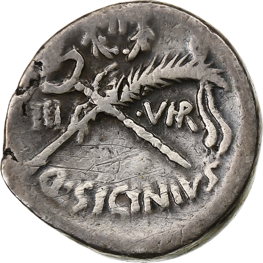 Sicinia, Denarius, 49 BC, Rome, Silber, S+, Crawford:440/1