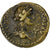 Domitian, Semis, 90-91, Rome, Bronzo, BB, RIC:710