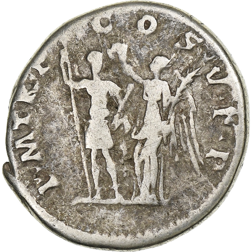 Trajan, Denarius, 103-111, Rome, Prata, VF(30-35), RIC:85