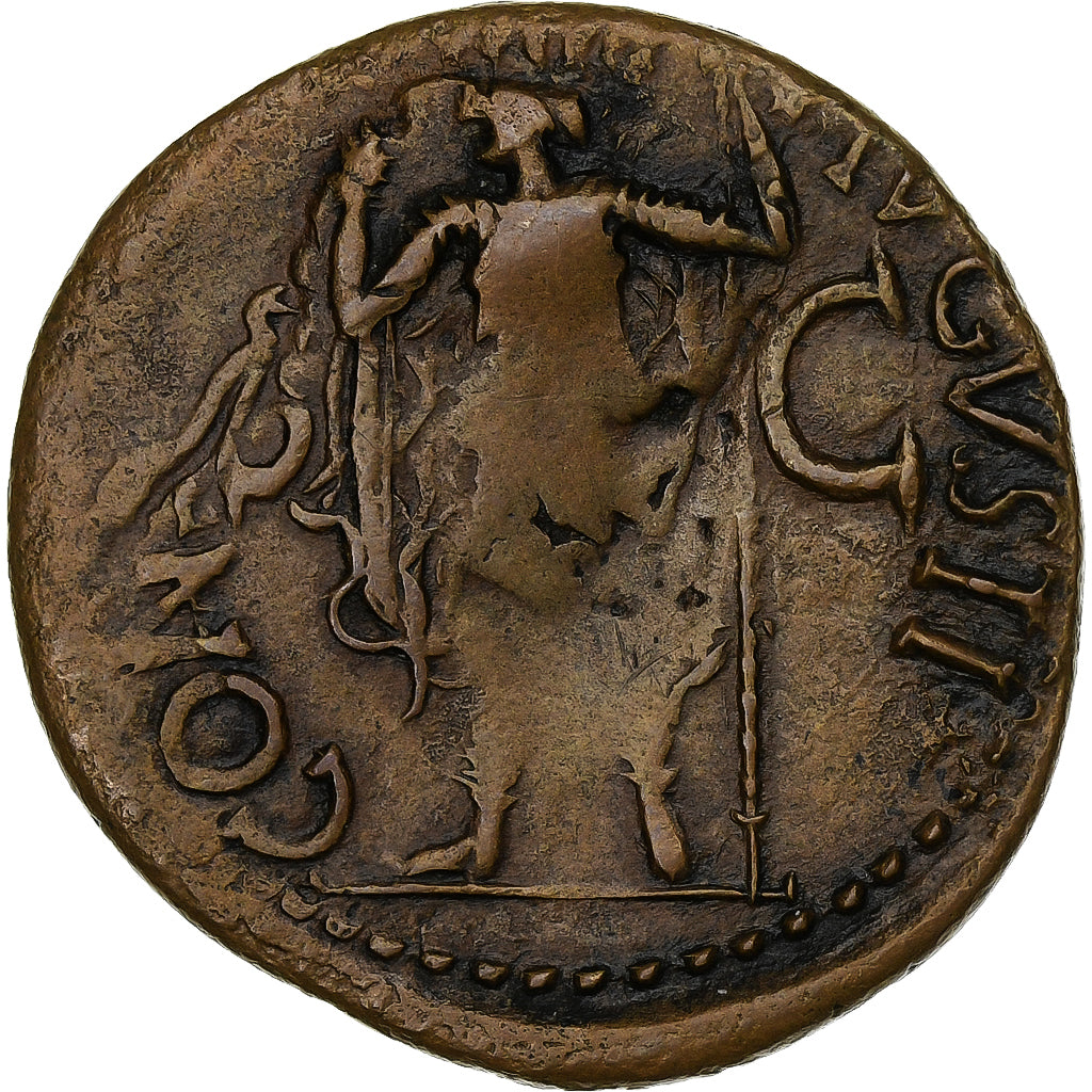 Claudius, As, 1st Century AD, Celtic imitation, Bronze, EF(40-45)
