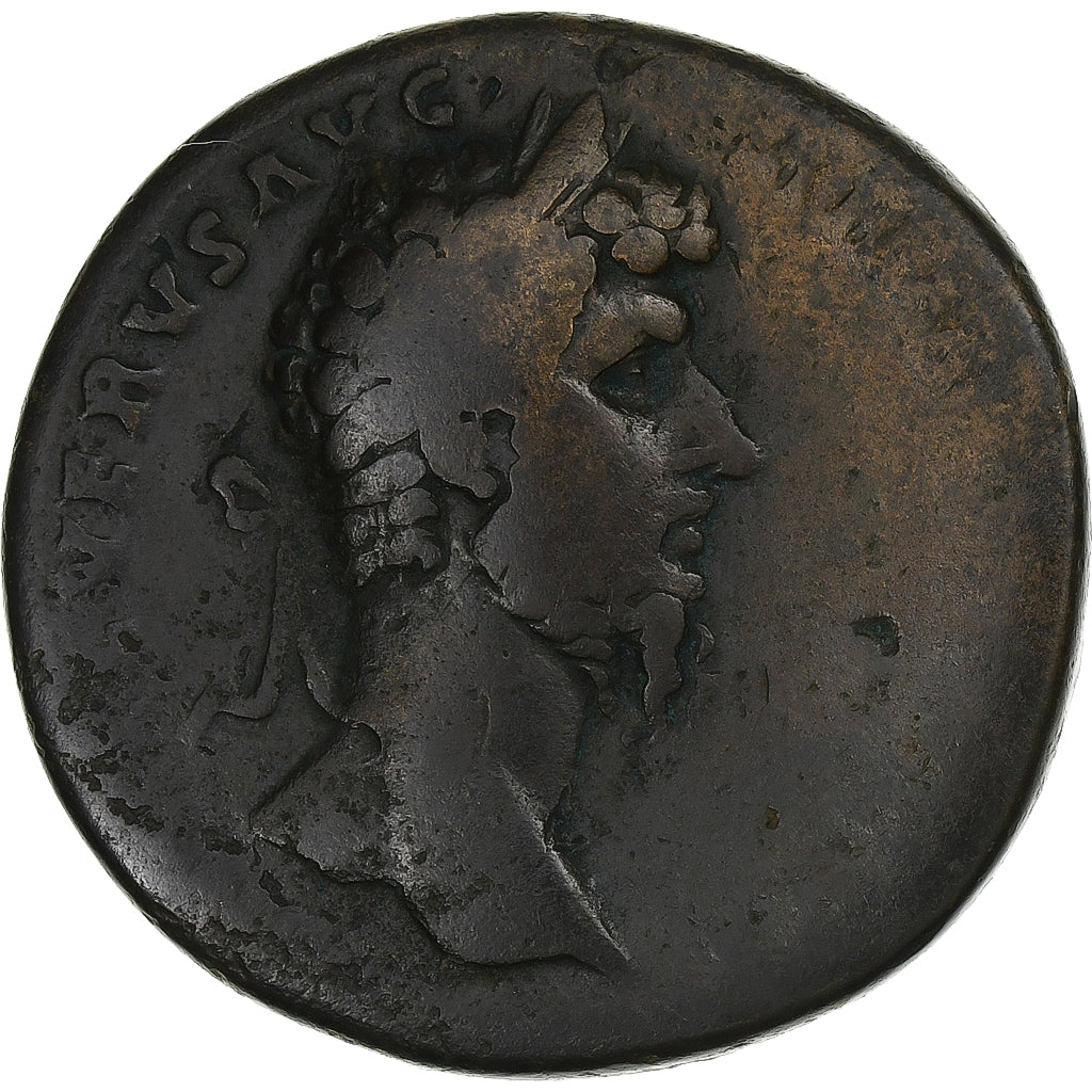 Lucius Verus, Sestertius, 164-165, Rome, Bronze, VF(20-25), RIC:1420