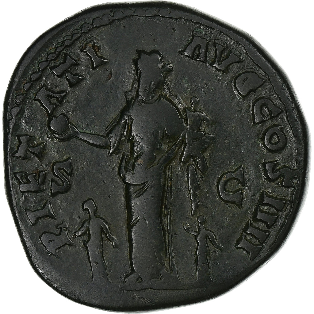 Antoninus Pius, Sestertius, 159-160, Rome, Bronze, VF(30-35), RIC:1031