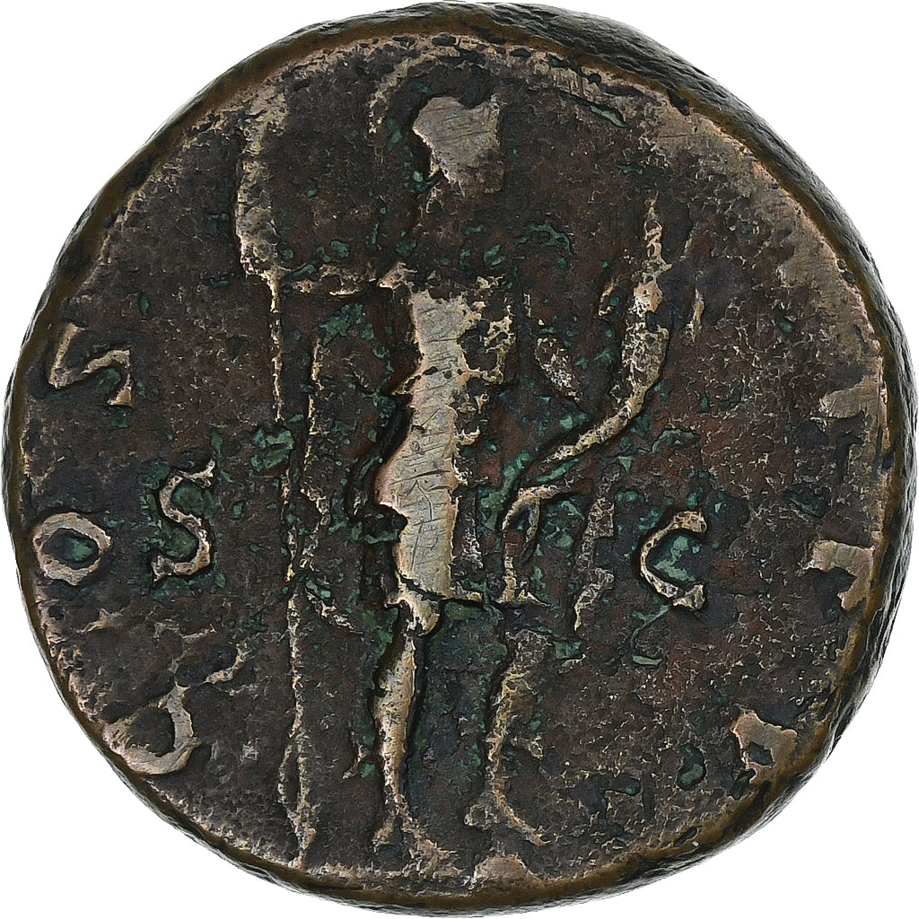 Hadrian, Dupondius, 129-130, Rome, Bronze, EF(40-45), RIC:1372