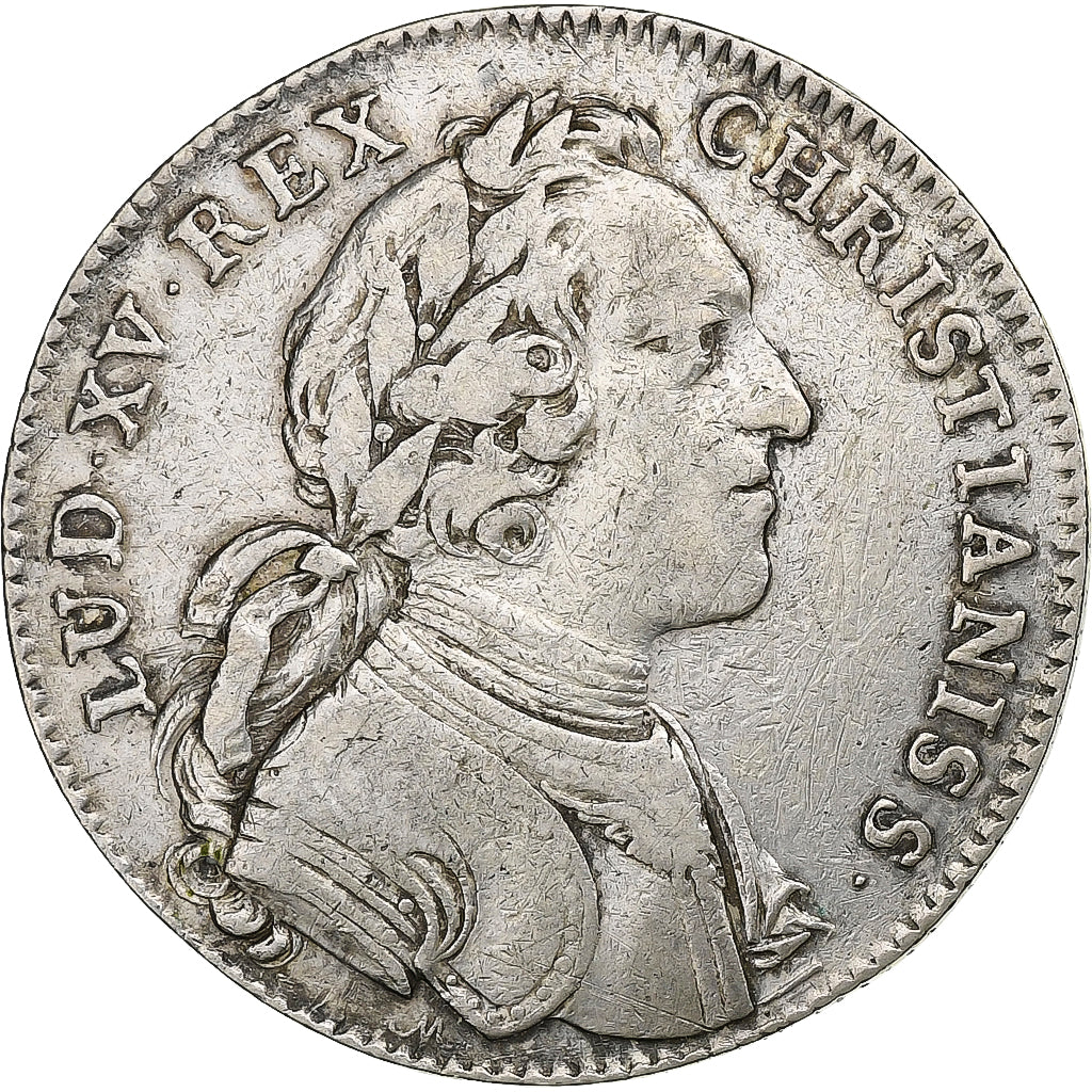 France, Token, Louis XV, Trésor Royal, 1746, Silver, EF(40-45)