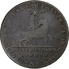 United Kingdom, 1/2 Penny, Lyceum theatre, n.d., Copper, VF(30-35)