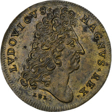 Frankreich, betaalpenning, Louis XIV, Bâtiments du roi, n.d., Messing, VZ