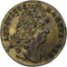 Francja, Token, Louis XIV, Trésor Royal, n.d., Mosiądz, AU(50-53)