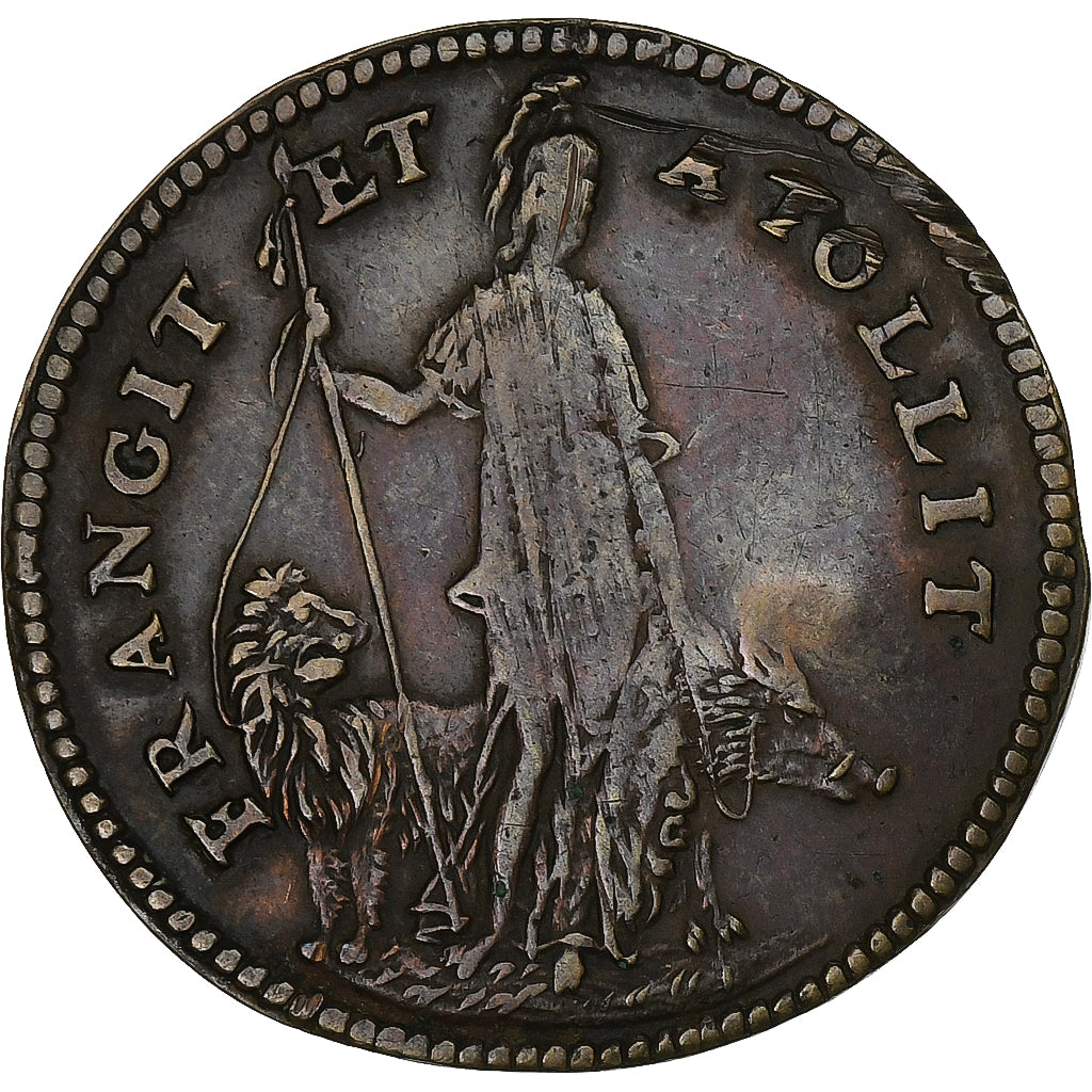 France, Nuremberg token, n.d., Copper, VF(30-35)