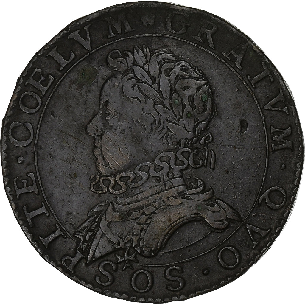 France, Token, Louis XIII, n.d., Copper, EF(40-45)