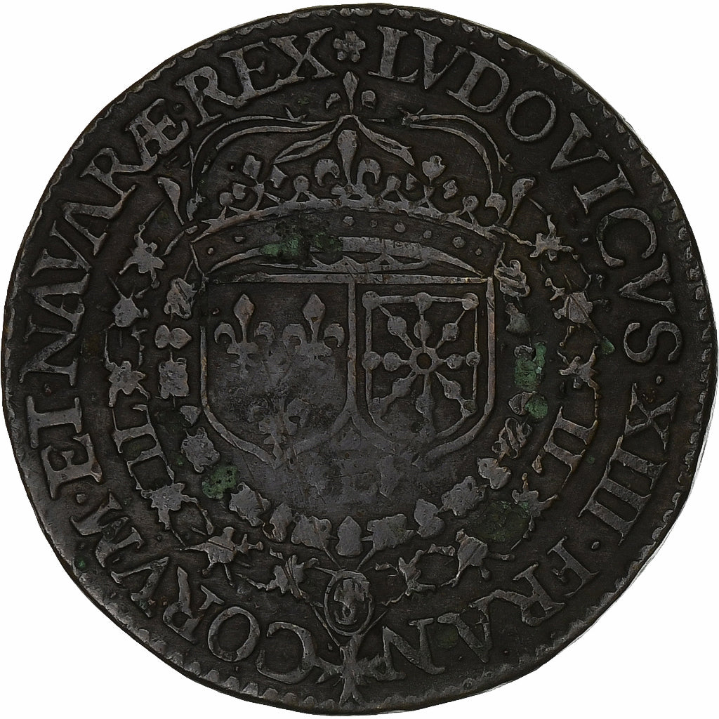 France, Token, Louis XIII, n.d., Copper, EF(40-45)