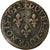 Frankrijk, Louis XIII, Double Tournois, 1632, Tours, Koper, FR+, CGKL:440