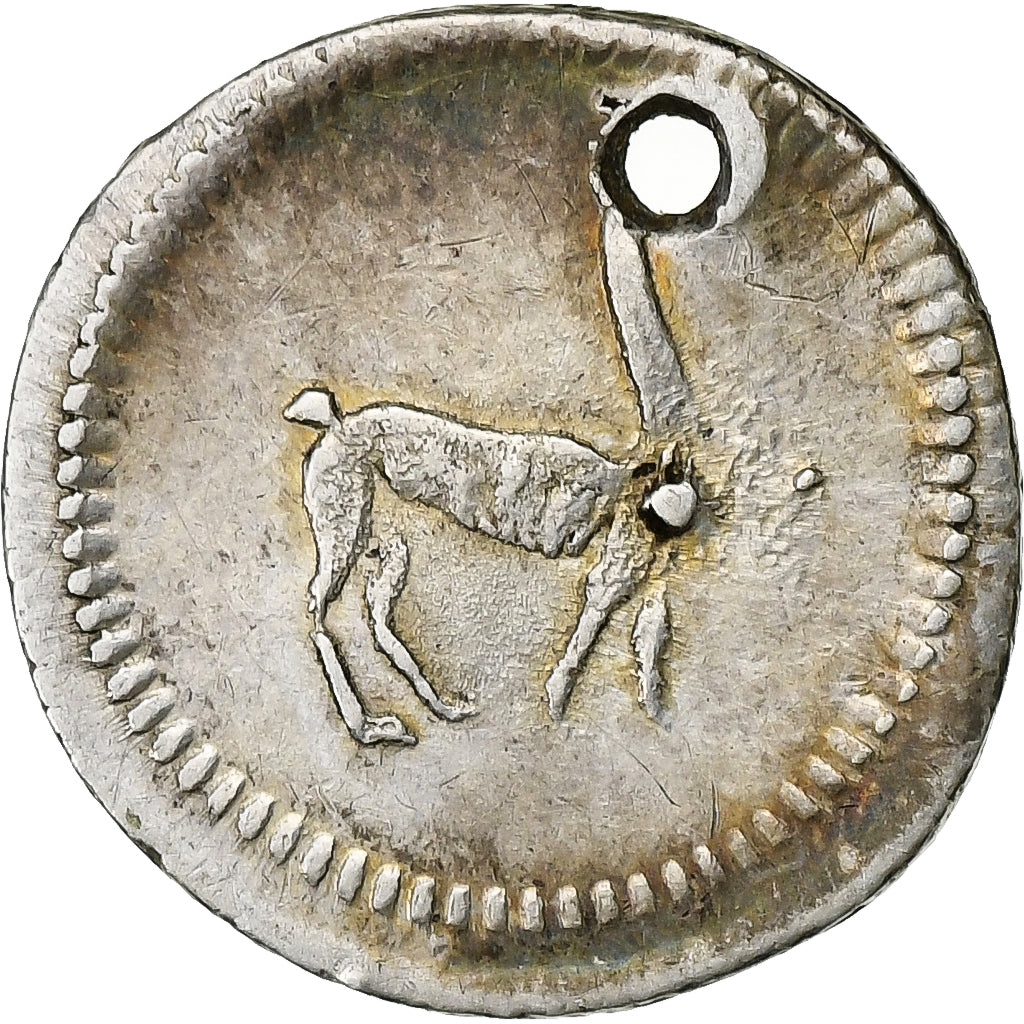 Perù, 1/4 Réal, 184[?], Lima, Argento, BB+, KM:143.1