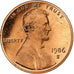 United States, Cent, Lincoln, 1986, San Francisco, Proof, Copper Plated Zinc