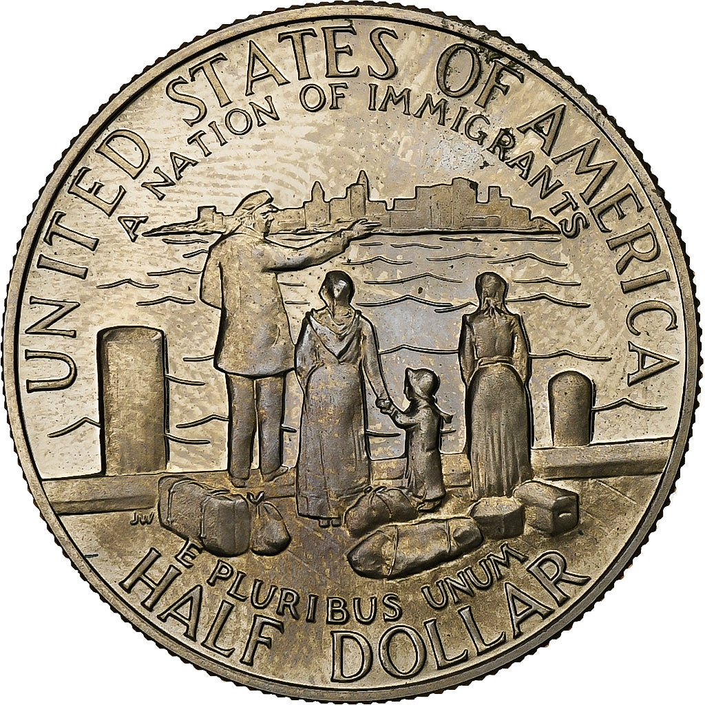 United States, Half Dollar, Statue de la Liberté, 1986, San Francisco, Proof