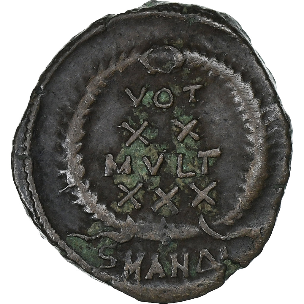 Constantius II, Follis, 347-348, Antioch, Bronze, AU(50-53), RIC:113