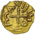 França, MAVRINVS Moneyer, Triens, Vth-VIIIth century, Dourado, EF(40-45)