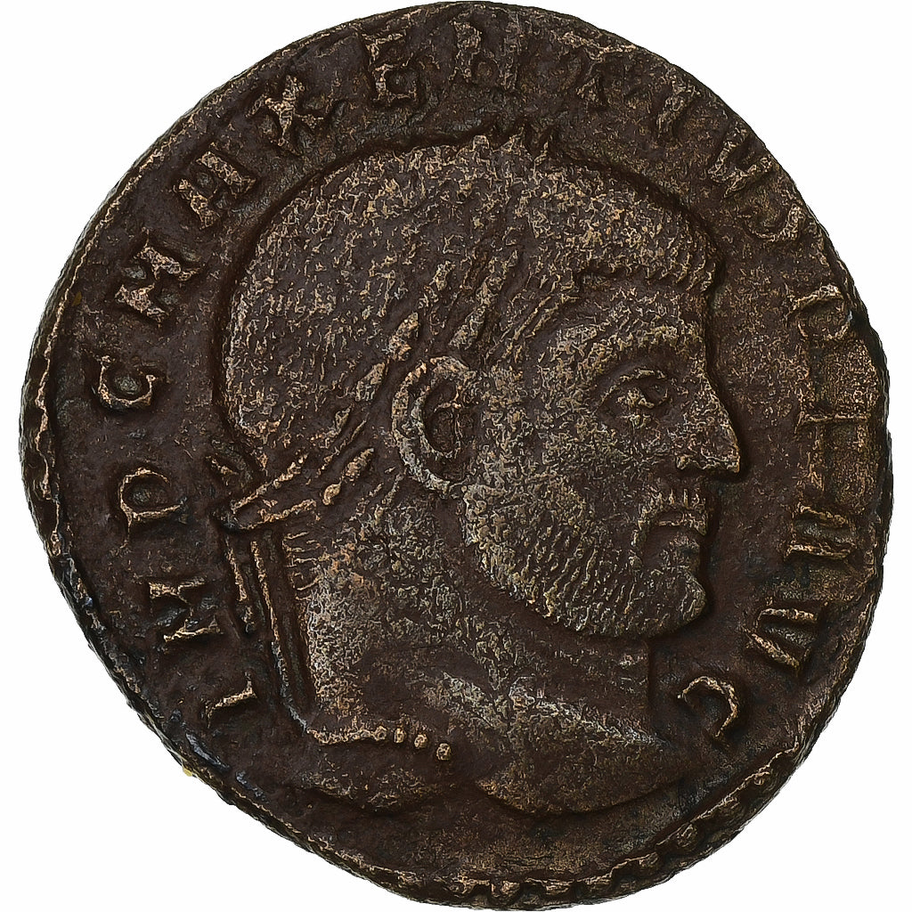 Maxentius, Follis, 308-310, Rome, Bronze, EF(40-45), RIC:210