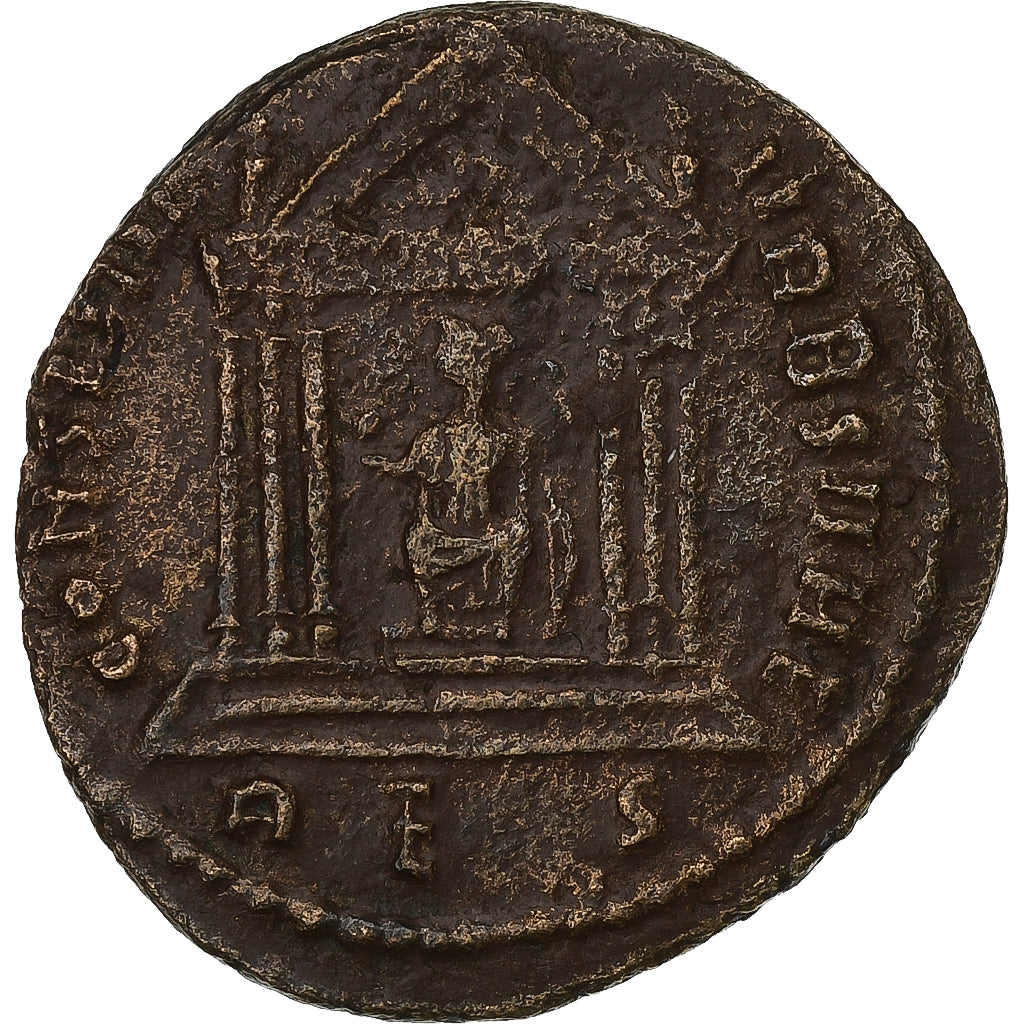 Maxentius, Follis, 308-310, Rome, Bronze, EF(40-45), RIC:210