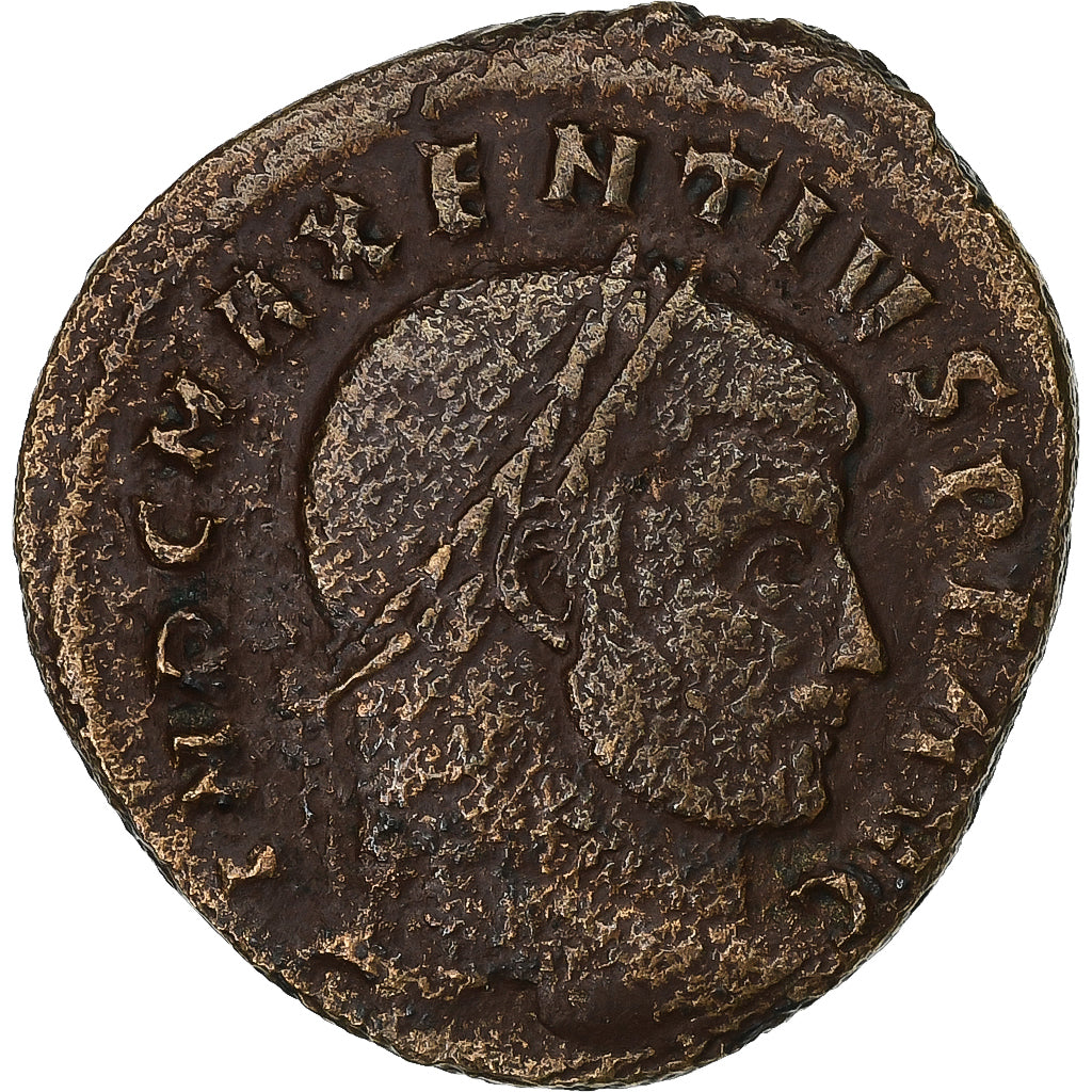 Maxentius, Follis, 308-310, Rome, Bronce, MBC, RIC:210