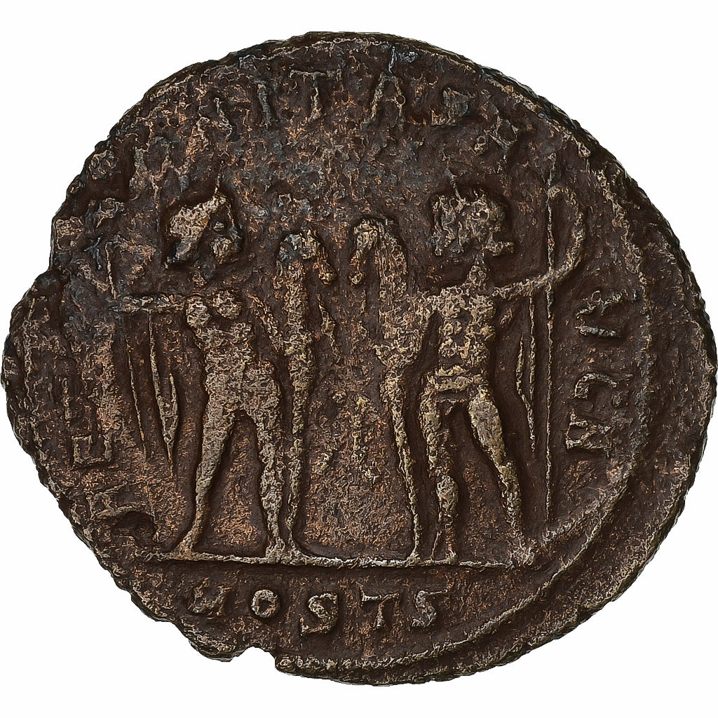 Maxentius, Follis, 309-312, Ostia, Bronce, MBC, RIC:35
